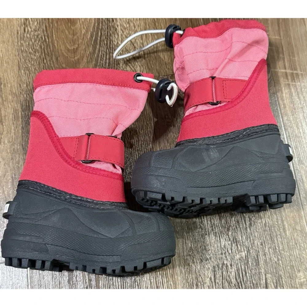 Columbia Kids Powderbug Plus II Winter Snow Boots size 6 Toddler NWOT Insulated